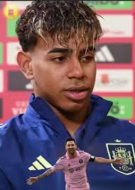 Lamine yamal : " Messi in one word? I can't describe him in one word. Messi  isn't just a Idol .. he's a complete school of football. This man taught me  that