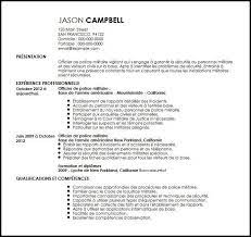 Chaque modèle et exemple de lettre est gratuit ! Exemple De Cv Officier De Police Militaire Exemples Modeles De Cv