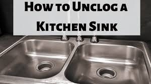 Realize that when water does not run through your drain, it is because there is a bunch of junk and trash clogged up in. How To Unclog A Kitchen Sink Drain 8 Methods Dengarden
