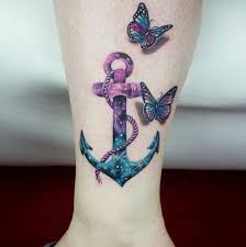 The anchor symbolizes passion, determination, and strength. 40 Cute Simple Anchor Tattoo Designs For Women