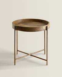 Round Folding Table With A Tray En 2020 Mesa Plegable Muebles Diseno De Muebles