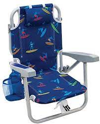 amazon com rio gear beach kid s 5 position lay flat backpack folding beach chair surf power surfer 7 in 2021 kids beach chair backpacking chair best beach chair