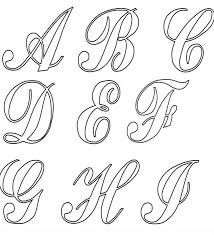 Para quem está arrumando sua sala ou escola e precisando de moldes de letras grandes para imprimir, hoje trago 5 tipos de moldes das letras do. Letras Bonitas Molde De Letras Cursivas Grandes Individuais Para Imprimir Novocom Top