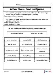 Check spelling or type a new query. Adverbials Time And Place Worksheet British English By Enlite Hub
