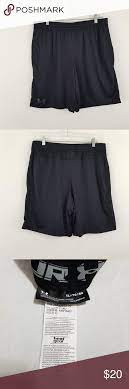 Under Armour Men S Black Fitted Gym Shorts Size Xl Black Fits Gym Shorts Shorts With Pockets