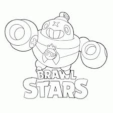 Download the latest version of null's brawl with byron and edgar. Brawl Stars Kleurplaat Printen Leuk Voor Kids