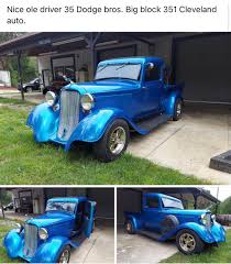 Image result for University Blue 1937 Dodge Truck