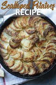 Scalloped Potatoes Recipe With Parmesan Cheese Recipe Scalloped Potato Recipes Scalloped Potatoes Recipes With Parmesan Cheese