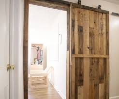 I would be concerned about weather proofing. Pallet Sliding Barn Doors 5 Steps Instructables
