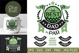 Download Fathers Day Golf Svg Golf Dad Svg Best Dad By Par Svg 1325663 Cut Files Design Bundles