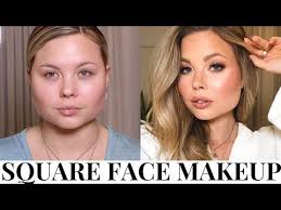 Square Face Makeup Square Face Makeup Tips Youtube Square Face Makeup Face Makeup Tips Contour Square Face