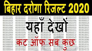 Bihar Daroga Result 2020 Kaise Dekhe Bihar Police Si Result 2019 Bpssc Result 2019 Bpsc Result 2020 Youtube