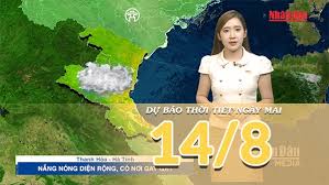 thời tiết ngày mai