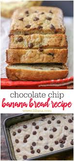 Easy Chocolate Chip Banana Bread Recipe Lil Luna Recipe Chocolate Chip Banana Bread Chocolate Chip Banana Bread Recipe Banana Bread Recipes