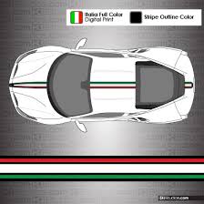 Research, compare, and save listings, or contact sellers directly from 61 488 gtb models in dallas, tx. Ki Studios 16m Italian Flag Top Stripe For Ferrari 488 Gtb