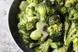 Broccoli With Garlic Pepper Flakes And Basil Recipe Roasted Broccoli Stuffed Peppers Broccoli