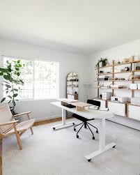 An office in your garage is convenient because you don't need to make substantial changes to the structure of your home. Home Office Reveal Homey Oh My
