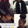 African American Messy Bun With Braiding Hair