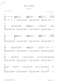 Minimum required purchase quantity for these notes is 1. Kiss The Rain Simple Version Yiruma Numbered Musical Notation Preview Eop Online Music Stand In 2021 Notations Music Notes Rain