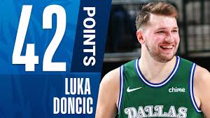 His father played pro basketball in slovenia while his godfather, radoslav nesterovic, played 12 seasons in the nba. Luka Doncic Pours In 42 Pts Propelling The Mavericks To Victory Youtube