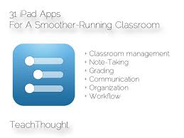 31 ipad apps for a smoother running classroom