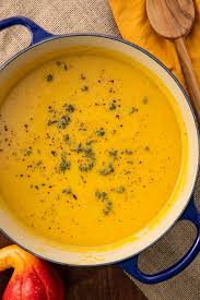 Is This Butternut Squash Soup The Most Fall Dish Ever Recipe Fall Soup Recipes Butternut Squash Recipes Soup Roasted Butternut Squash Soup