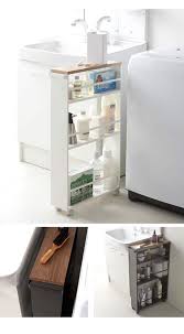 楽天市場 隙間収納 ハンドル付き スリムワゴン tower タワー クッチーナ 送料無料 すきま収納 20cm 15cm キャスター付き 洗面所 洗濯機 キッチンワゴン 北欧 完成品 ラック スリム モノトーン 山崎実業 tower タワーシリーズ キッチン 雑貨 キッチン雑貨