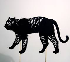 This plastic model reaches a height of 7.5 and has a high level of. Tiger Shadow Puppet Shadow Puppets Shadow Theatre Shadow Art