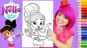 Join in on the fun as i, kimmi the clown, color in my nella the princess knight color & sticker book from crayola! Coloring Nella The Princess Knight Impkin Coloring Page Prismacolor Colored Pencil Kimmi The Clown Buybestsupplies Com
