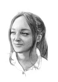 Artist offering custom graphite pencil portraits