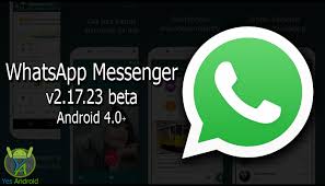 In the new version, the. Whatsapp Messenger 2 17 23 Beta Android 4 0 Apk Download Yes Android