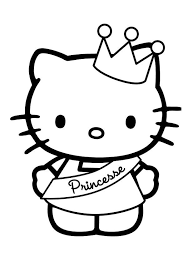 Printable coloring pages for kids and adults. Hello Kitty To Color For Kids Hello Kitty Kids Coloring Pages