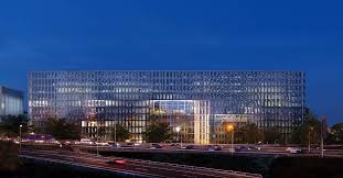 The built area is made up form a 5* boutique hotel with 80 rooms, a club house, 1 000 residences, 2 145 m² retail area and a 18 hole golf course. Mvrdv Renovates Aldo Van Eyck S Office Complex With Sound Walled Groundscraper In Amsterdam