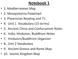 Notebook 1 1 Mediterranean Map 2 Mesopotamia Flowchart