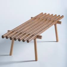 Wooden Bench Travis Kann Design The Cool Republic