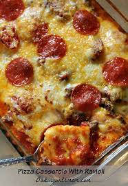 Pizza Casserole With Ravioli Recipe Yummly Recipe Oxtail Recipes Pizza Casserole Recipes