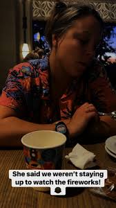 When one friend is a night owl at Disney 🦉✨And the other is in bed by  9…But somehow she always gets talked into staying up for the fireworks  💥🏰Because “it’s magical and you’ll regret missing ...