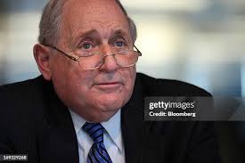 Senator Carl Levin, a Democrat from Michigan, speaks during an... News  Photo