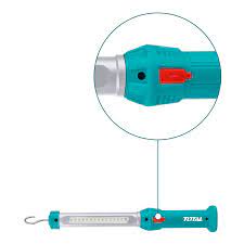 Lampara linterna de mano a bateria 3.6v Total - Ferremax