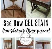 How To Use Gel Stain (and many project examples!) - Artsy ...