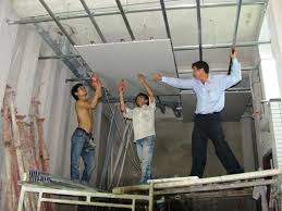 trần thạch cao đạp Đại hải