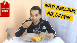 Pembagian snack dan nasi kuning ulang tahun adelio. Nasi Berlauk Air Dingin Ohmakanreview Youtube