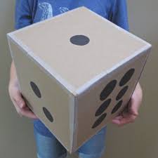 Best dice box diy from 2 lucky dice charms diy brass dice box pendant earring finding. Diy Giant Dice For Class Games Path Through The Narrow Gate