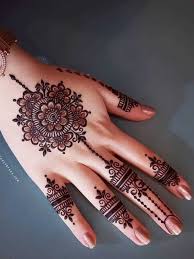 Easy Arabic Beautiful Mehndi Designs Di 2020 Inai Henna Mehndi