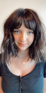 Short bob with bangs is perfect for women who want to frame their features better or for those who will love a noticeable transformation. Trendy Hairstyles Haircuts With Bangs Short Textured Bob With Bangs