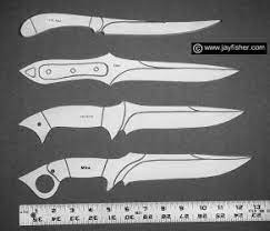 Full size knife patterns printable printable knife templates not pinterest again these templates are free to download, print and make your own. Custom Knife Patterns Drawings Layouts Styles Profiles