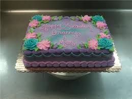 Birthday Floral Sheet Cake Designs Purple Air Brush Flower Sheet Cake Purple Birthday Sheet Cakes Cake Sheet Cake Designs