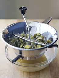 Using the oxo food mill.using the oxo food mill. I Like To Use A Food Mill For Vegetable Soups It Gives Them More Texture Than Using A Blender Would Food Mills Culinary Lessons Recipes
