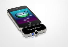 Air thermometer is simple, and to the point. Medisana Readies Thermodock Iphone Infrared Thermometer Mobihealthnews