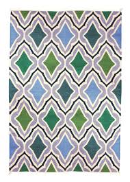 Rectangle 5'3 x 7'7 $99.99. Dhurrie Rugs Get The Lowdown With Telescope Style